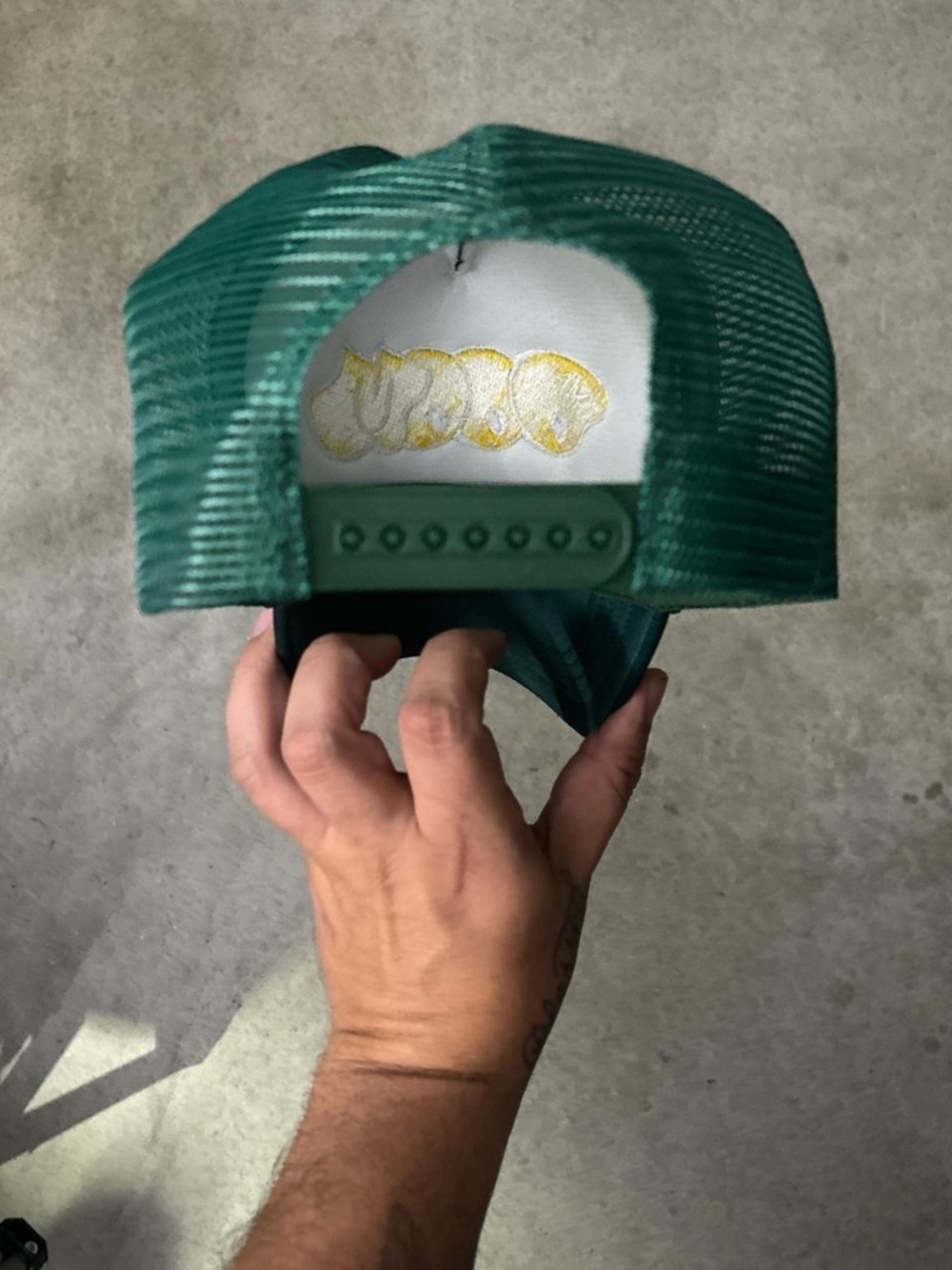 MF DOOM trucker hat green - Picture 3 of 3